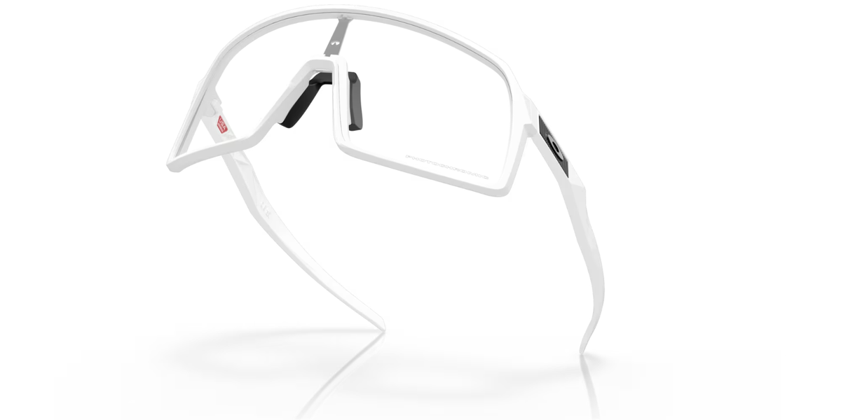 Oakley SUTRO Sunglasses OO9406-9937 Matte White Frame W/ Clear