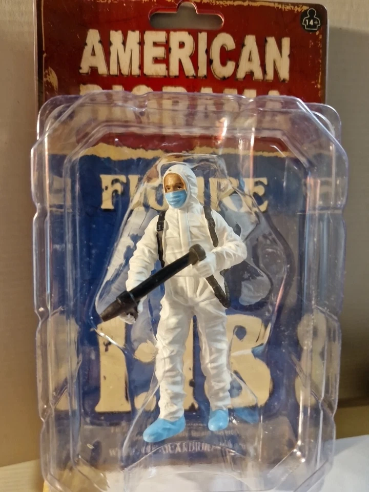Divers Hazmat Crew Figure 1 - American Diorama 1/18