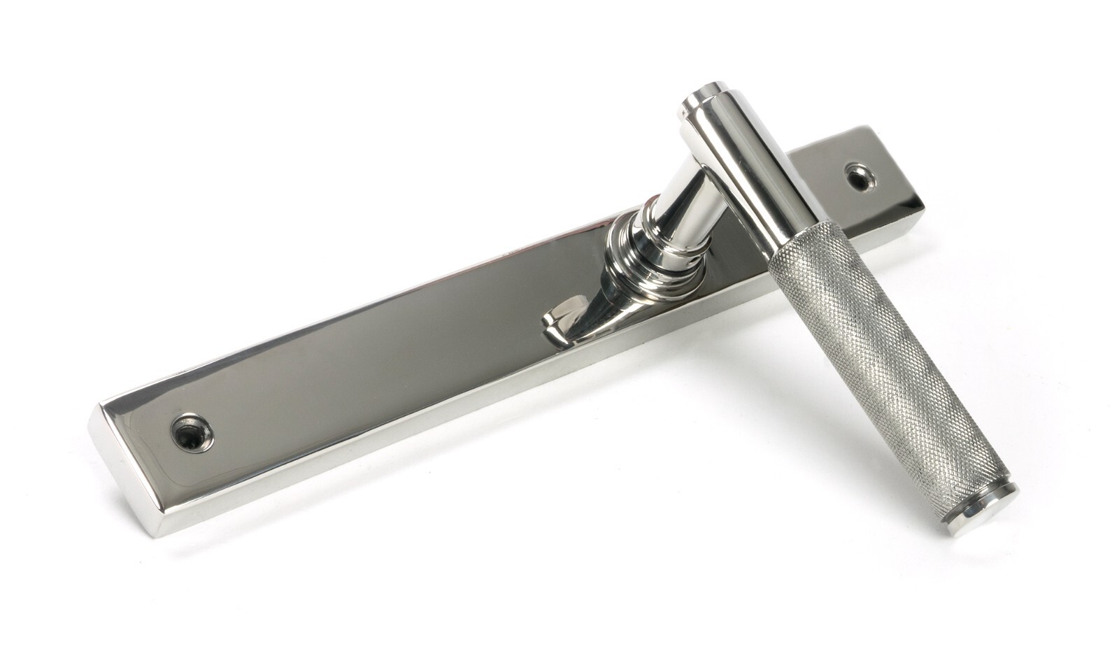 From The Anvil 46410 Polished Marine SS Brompton Slimline Lever Espag. Latch Set