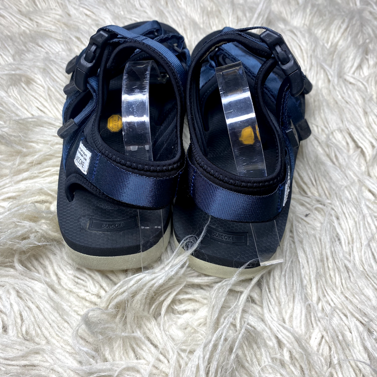Suicoke Kisee-V Mens Sandals Size 10 Navy Blue Outdoor Nylon