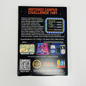 NES CAMPUS CHALLENGE 1991 BOX ONLY