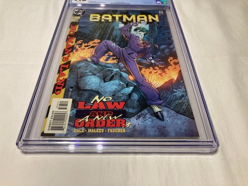 Batman 563 CGC 9.8 NM/M White Pages No Man's Land Joker Campbell 1999 - Picture 8 of 17