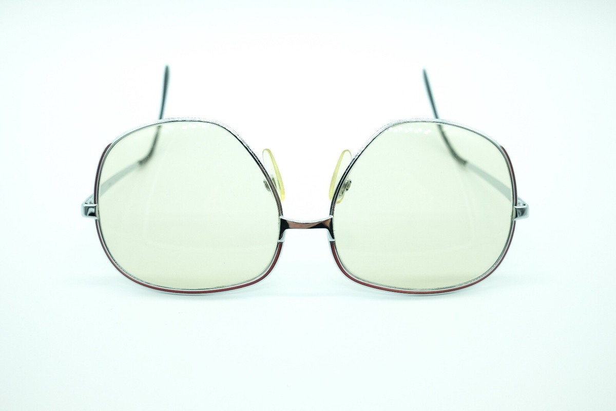 Lunettes De Soleil Vintage Rodenstock Lima - Modèle Ovale Argent Des Années 70/80