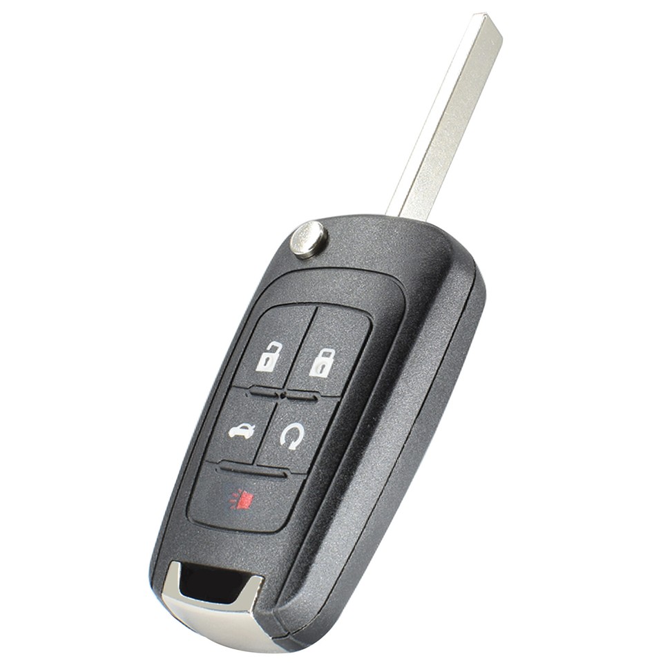 5-Button Car key fob remote for chevy cruze equinox sonic malibu impala ...
