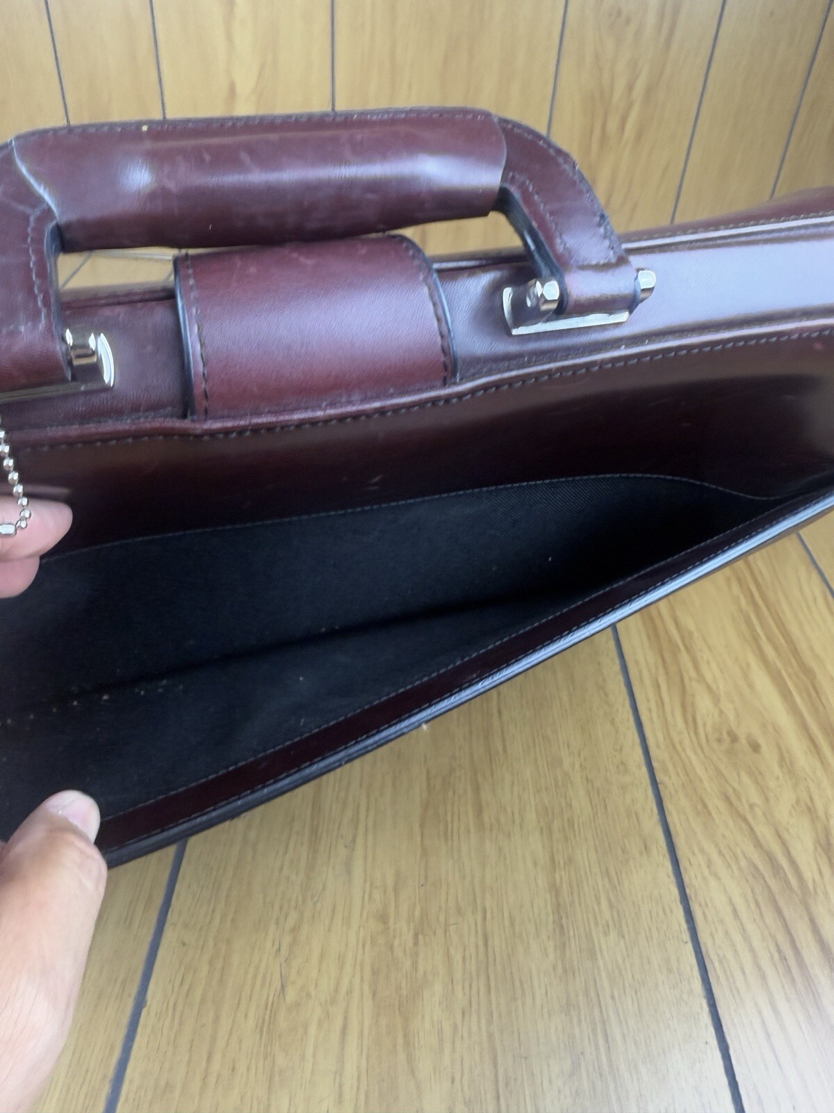 Jack Georges Elements Classic Leather Briefbag Br… - image 8