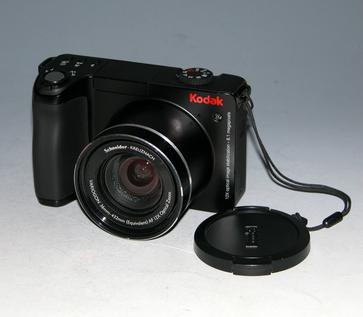 Kodak EasyShare ZD8612 IS 8.1 MP Digital Camera - Black #1272