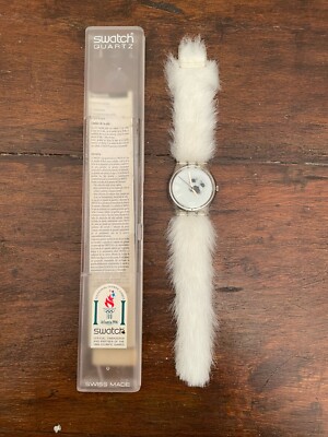 Vintage Swatch Frozen Tear - Atlanta 96 Olympics Games Collection - 1995 NRFB