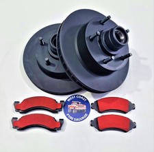 FORD F100 F150 2WD DISC BRAKE ROTOR AND PAD KIT PAIR 2WD 74-92
