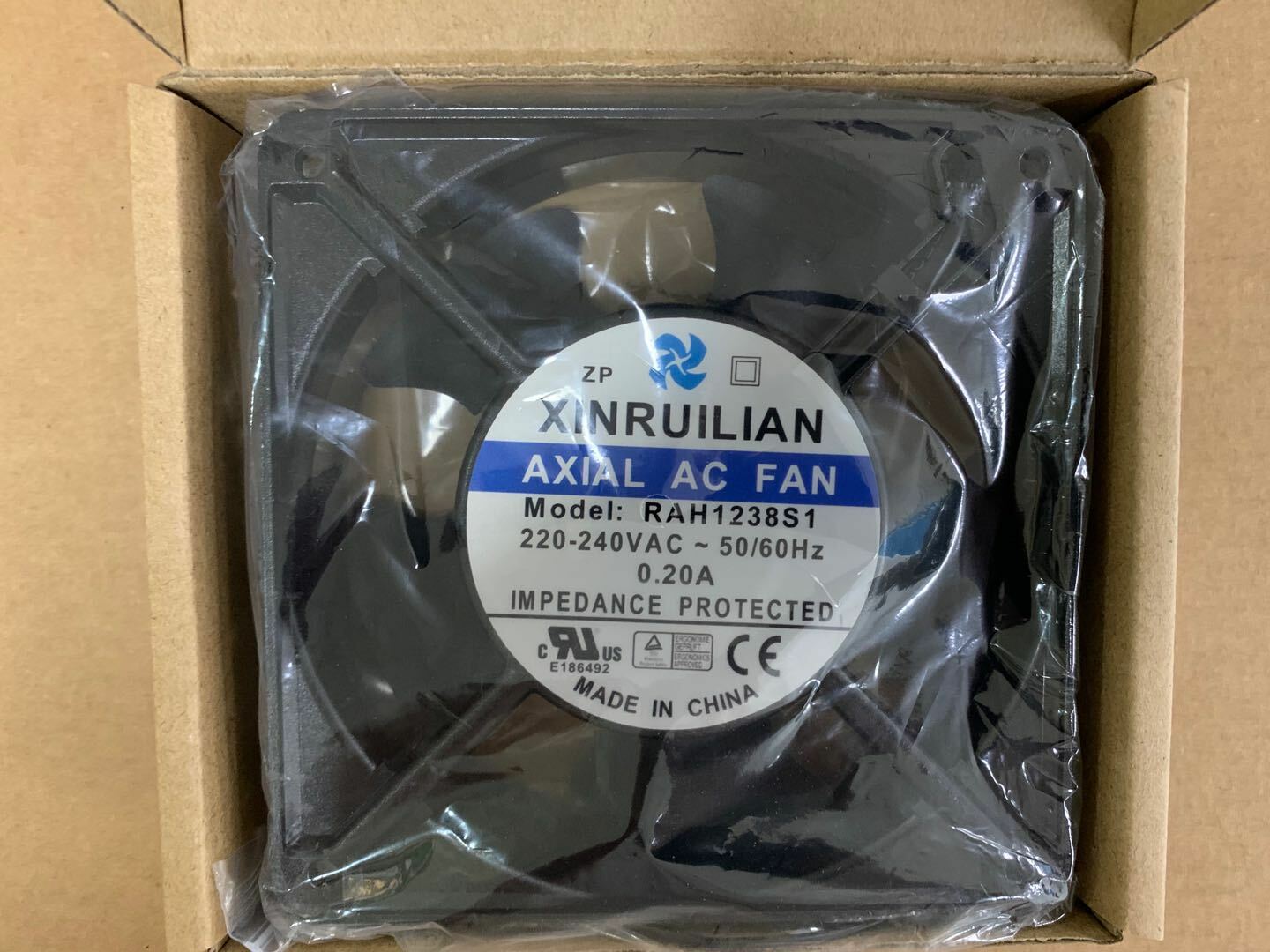 XINRUILIAN Axial Fan RAH1238S1 AC 220V 0.20A 120*120*38MM 12038 12CM