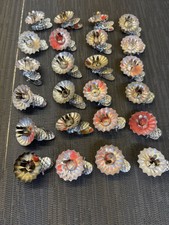 24 alte Christbaum-Kerzenhalter, Weihnachtsbaum Clips , Zwicken Metall silbern