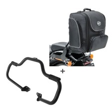 Set Paramotore + Borsa da sella compatibile con moto custom Switchback 12-16 STM