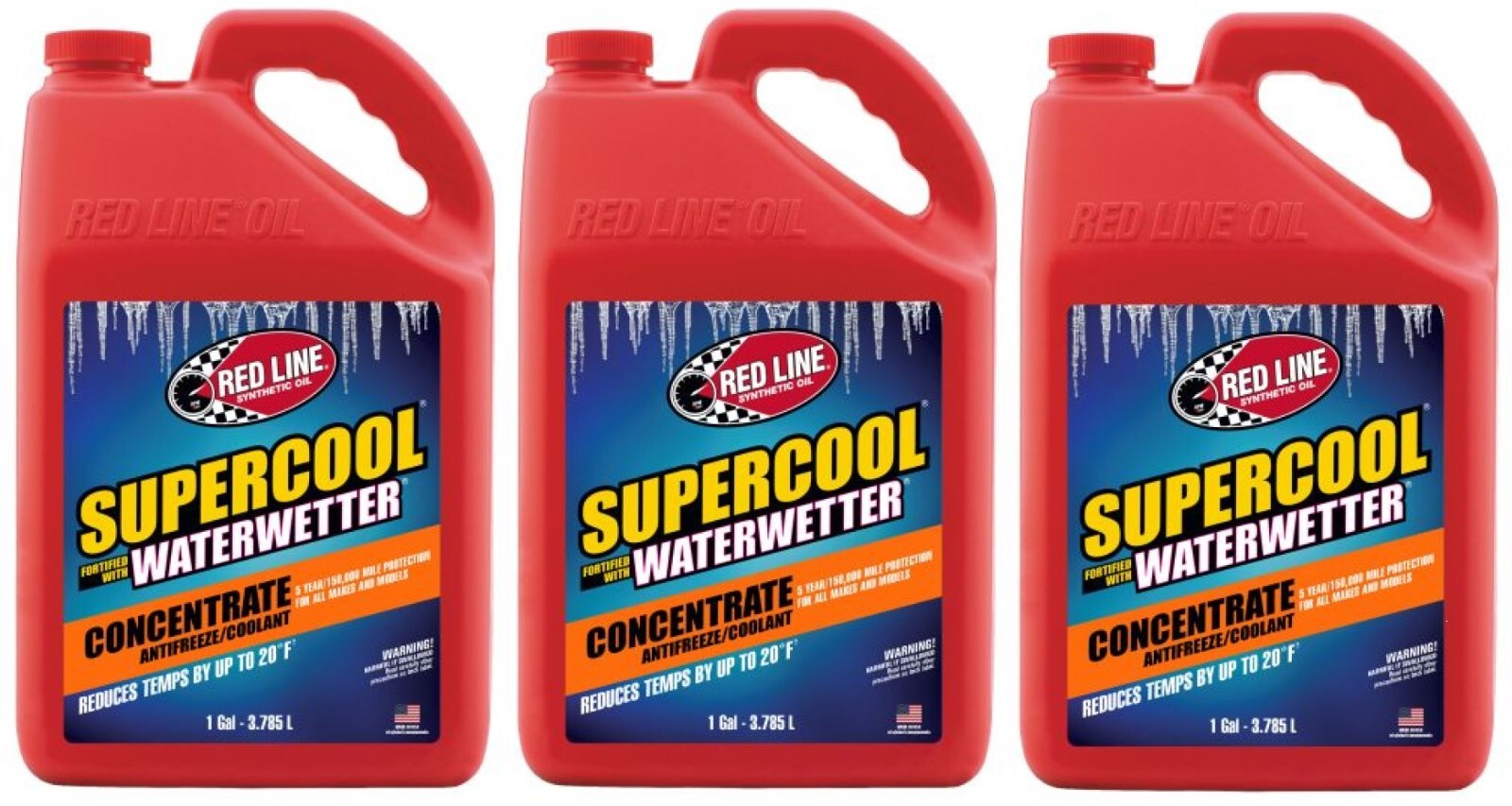 Red Line SuperCool With Water Wetter – 1/2 Gallon – Part #80205 – Engine Cooling Additive