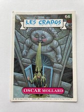 Carte "Les Crados" - Oscar MOLLARD (64) Série 1 / TBE 1987