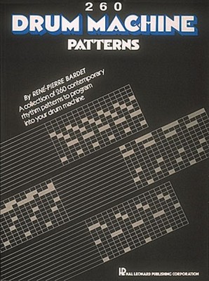 260 Drum Machine Patterns Technical Book Percussion NEW 000657371