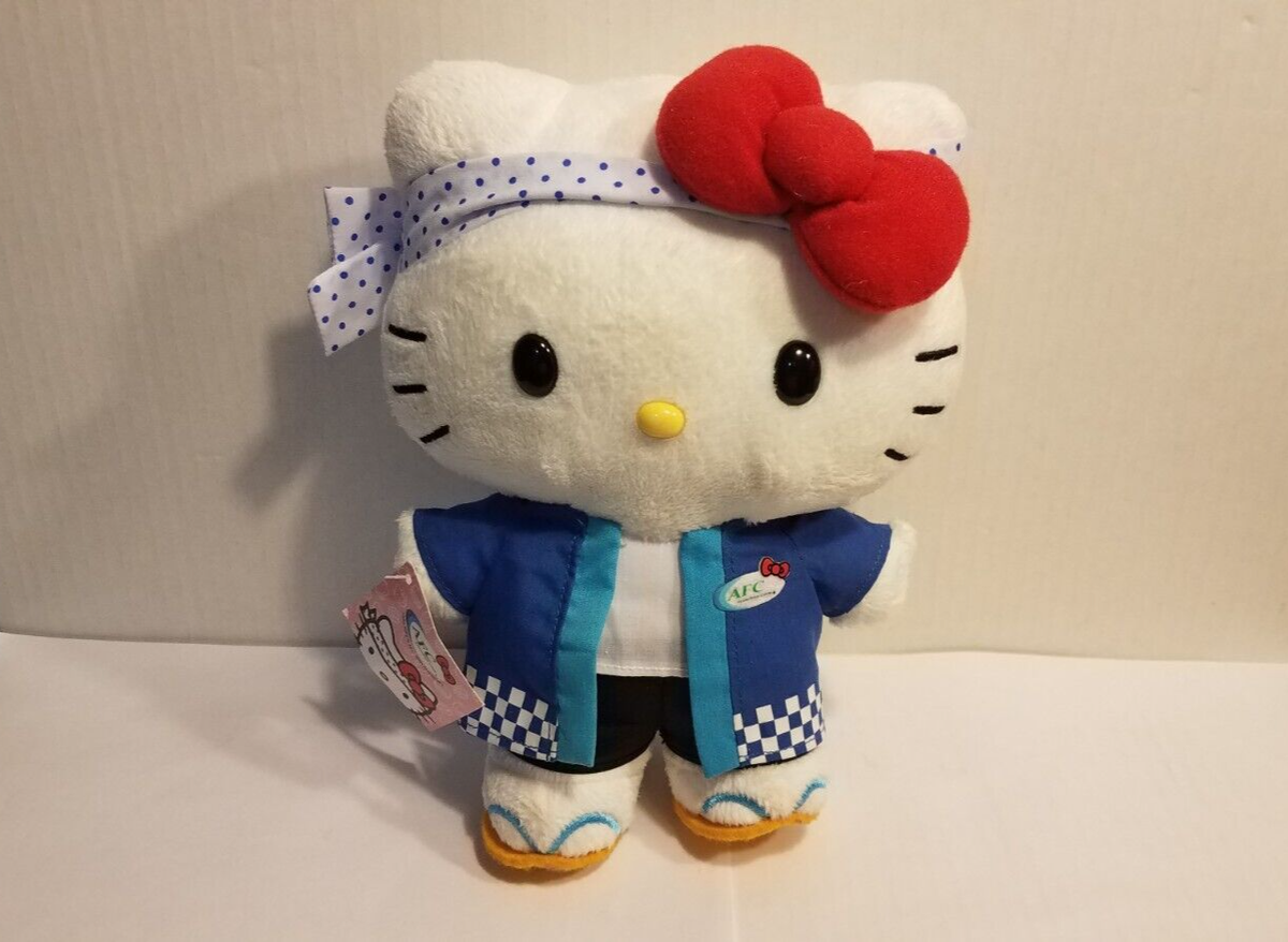ハローキティ アーティスト シェフ ぬいぐるみ Hello Kitty/ハローキティ・ぬいぐるみ・Build-A-Bear Workshop