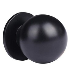 10 Pack Matt Cabinet knobs  1" Inch 25mm Ball Furniture knobs  Round Black