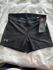 Brand New Under Armour Womens Heat Gear Bike Shorts