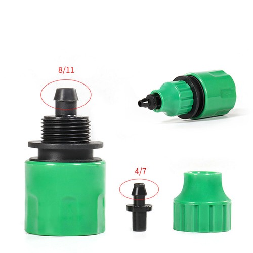 4 / 7mm 8 / 11mm Rohrfitting Hahn Adapter Wasserschlauch Schnellkupplung - Bild 6 von 8
