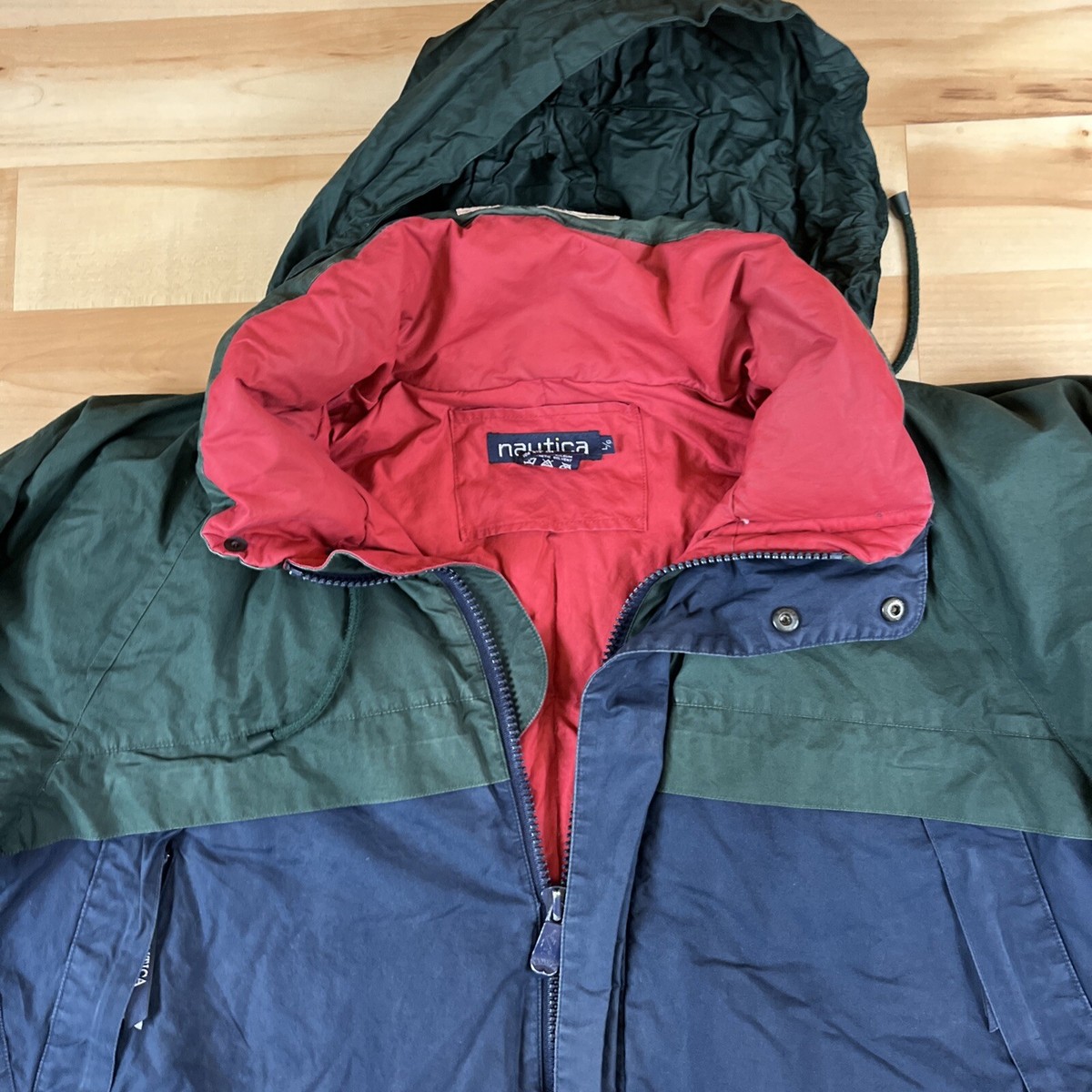 オオトロ　Heritage Duck Down navy M Men's Duck Hooded Active Work Jacket – Berne Apparel