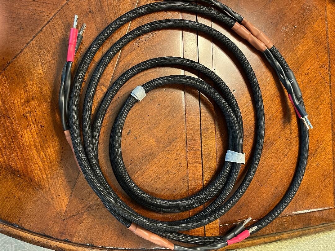 Prosper Cables 8 ft pair of speaker cables eBay