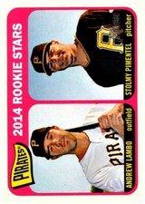 2014 Topps Heritage #143 Andrew Lambo / Stolmy Pimentel - RC FREE SHIPPING!