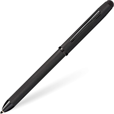 Cross Tech3+ Multifunction Pen W/ Stylus Ballpoint Pen & Pencil Brushed Black