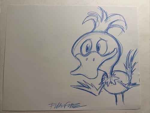 The Lorax Original Production Drawing US Forest Service Storyboard Artist Frank - 第 1/1 張圖片