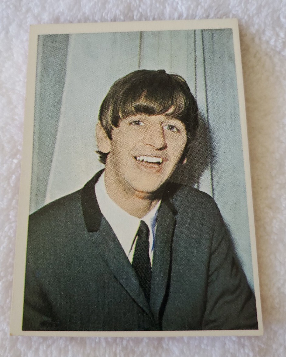 Rare Beatles Error Color Card 1964 Topps Ringo Starr's Real Name