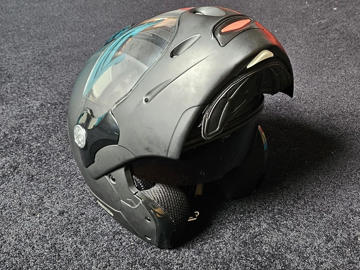 Caberg Trip Flip Front Motorcycle Helmet with Sun Visor Medium