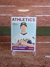 2013 Topps Heritage -#108 Jarrod Parker - Oakland Athletics