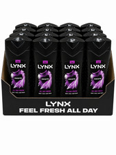 Image of Lynx Shower Gel Refreshing Fragrance 225ml MEGA pack 24 Excite