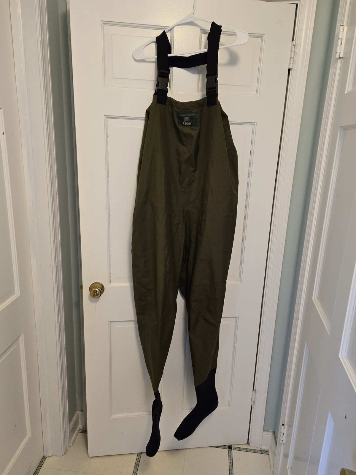 Bas De Poitrine (waders) Orvis Taille XL Vert Olive - Pour Pêche à La Mouche, Occasion