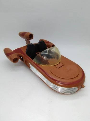Luke Skywalker's Landspeeder Star Wars 1978 Vintage Vehicle, Stickers Are Intact