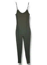 Bumpsuit Maternity Bodysuit The Kate Green Full Body Strechy Jumpsuit Small