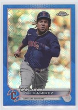 2022 Topps Chrome Logofractor Edition Blue Refractor /150 Jose Ramirez #11 16i3