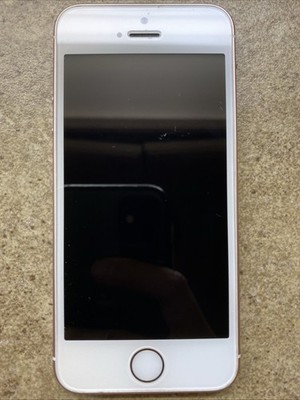 Apple iPhone SE 16GB Unlocked Rose Gold For Parts Repair A1662