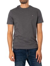 Image of GANT Men's Regular Shield T-Shirt, Grey