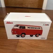 1:18 SCHUCO Volkswagen T2a Van Marklin Red White VW Diecast model
