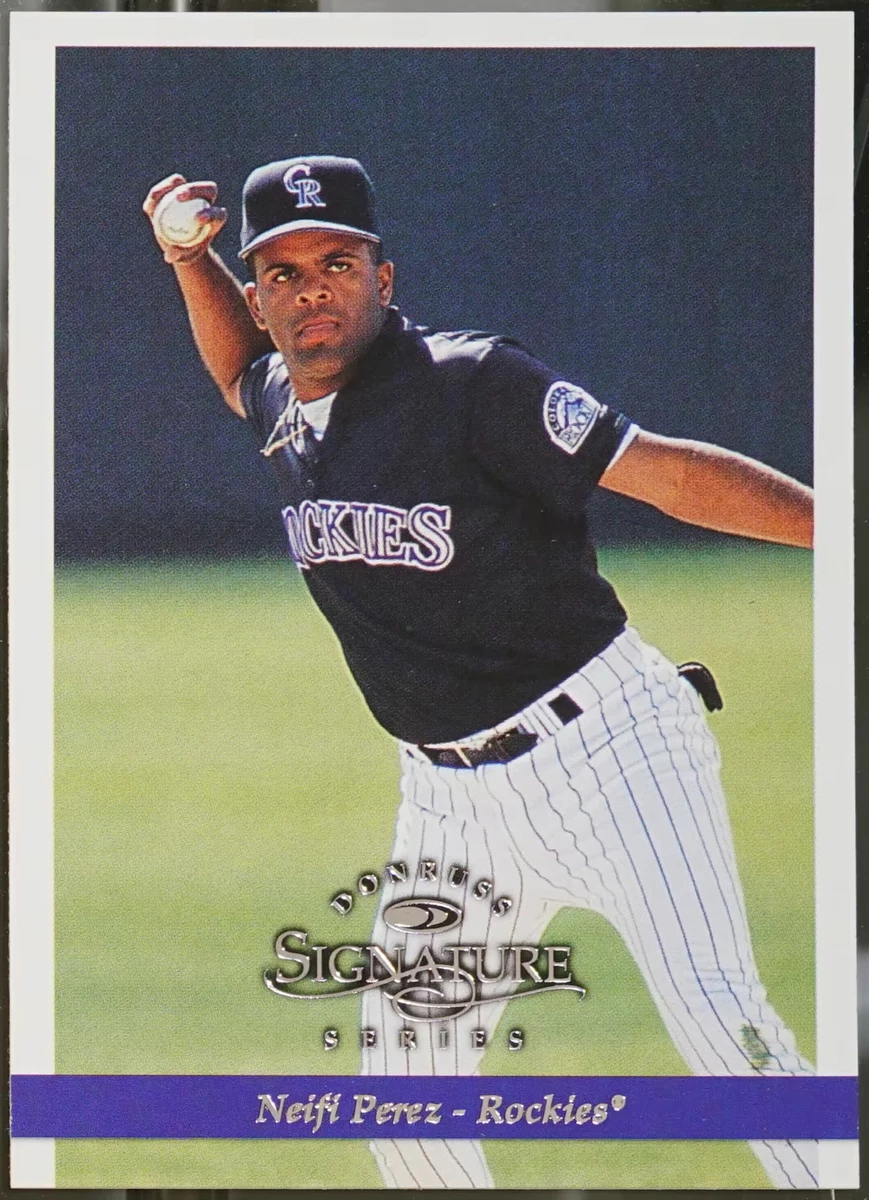 ヌニュス　panini donruss 49枚限定　直筆サイン 1997 Donruss Signature Series - Neifi Perez #79 for sale | eBay