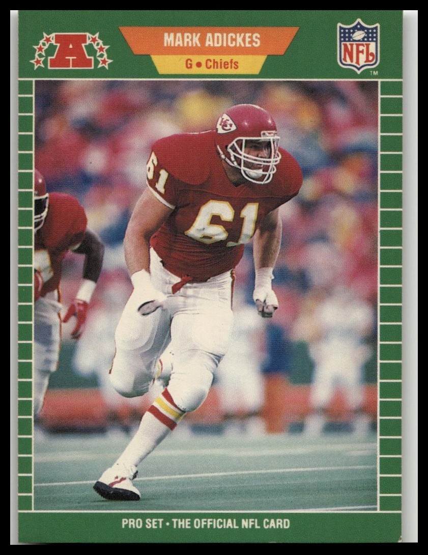 1989 Pro Set #178 Mark Adickes
