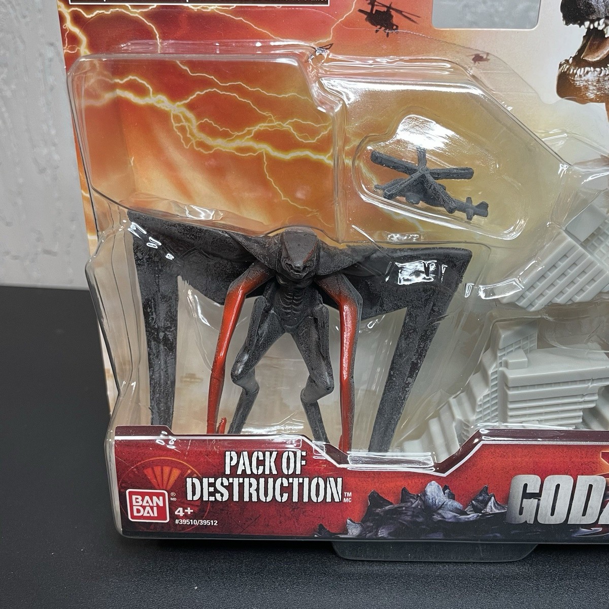 ゴジラ M.U.T.O. フィギュアセット Godzilla 2014 Movie Winged Muto Pack of Destruction Figure Set