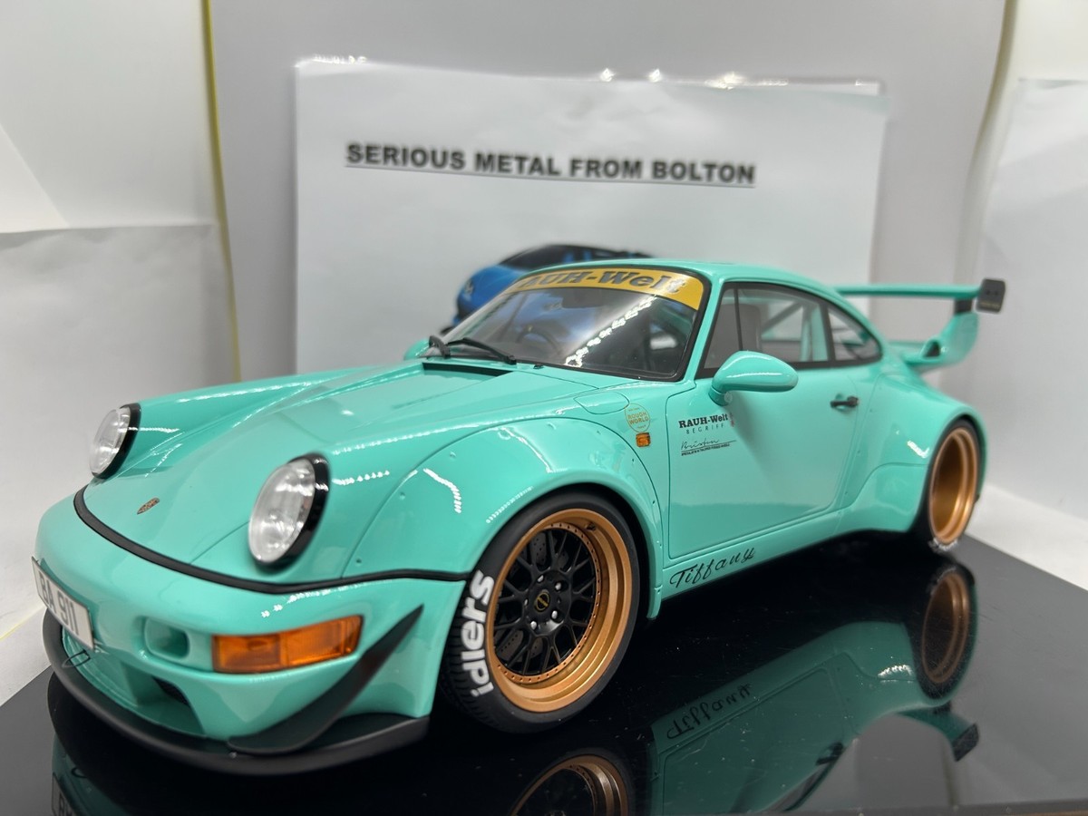 GT SPIRIT GT951 2020 PORSCHE 911 (964) RWB “TIFFANY” BLUE /MINT