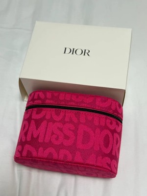 DIOR Novelty Miss Dior Vanity Pouch Makeup Bag Pink Japan 2025 NEW