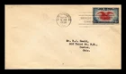 DR JIM STAMPS US COVER AIR MAIL 6C FDC SCOTT C23 ST PETERSBURG FLORIDA