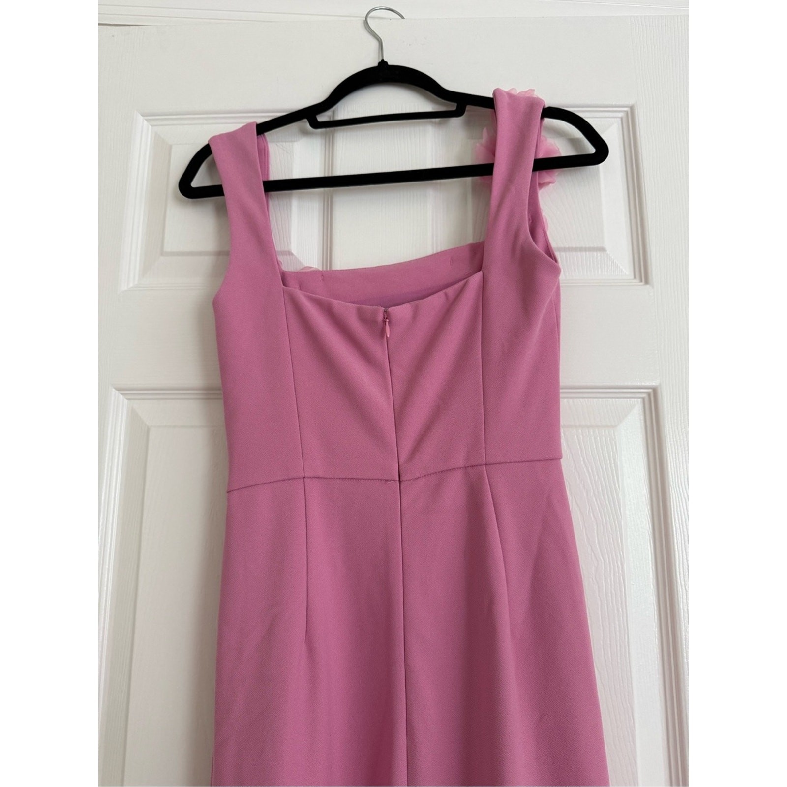 ELLIATT Evanora Rosette Appliqué Floral Gown Pink NEW with tag image 4