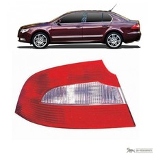 Rückleuchte Heckleuchte Rücklicht links PY21W W16W für Skoda Superb II (3T4)