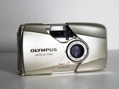 Olympus Stylus Epic Mju II 35mm f2.8 All-Weather Film Camera- FOR PARTS ONLY