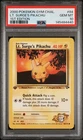 2000 POKEMON GYM CHALLENGE 1ST EDITION #84 LT. SURGE'S PIKACHU PSA 10