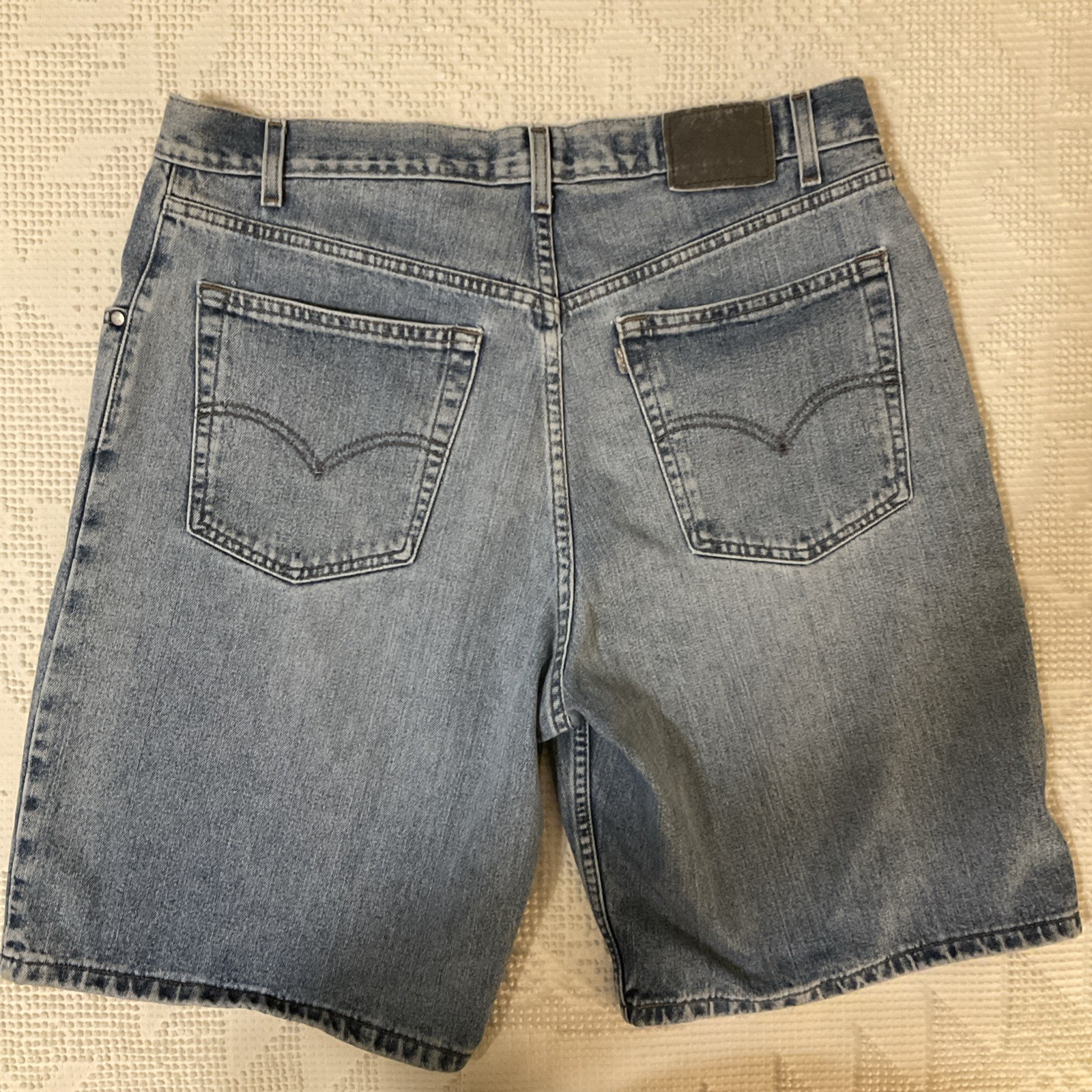 LEVIS SILVERTAB - Men’s Vintage Y2K Loose Fit Blue Jean Shorts 1235 thumbnail 9