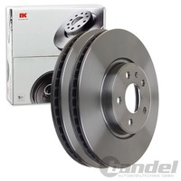 2X NK Bremsscheiben 320Mm BelÜFtet Vorne Passend FÜR Audi A4 A5 A6 A7 Q5 |